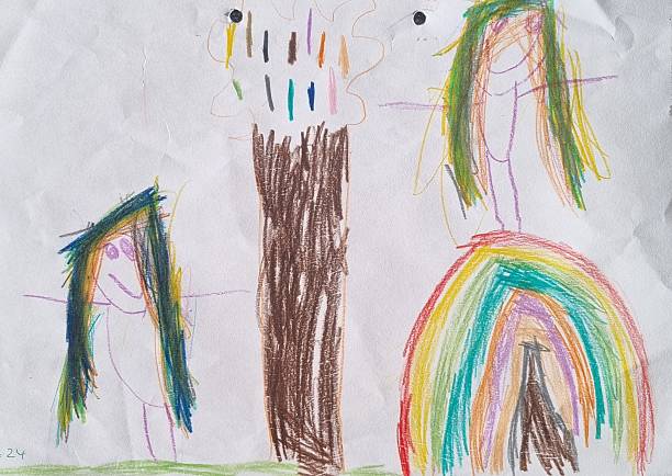 istock Drawing of a child 2218532883