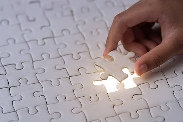 istock Piece of the puzzle is set,Light the way 2218539866