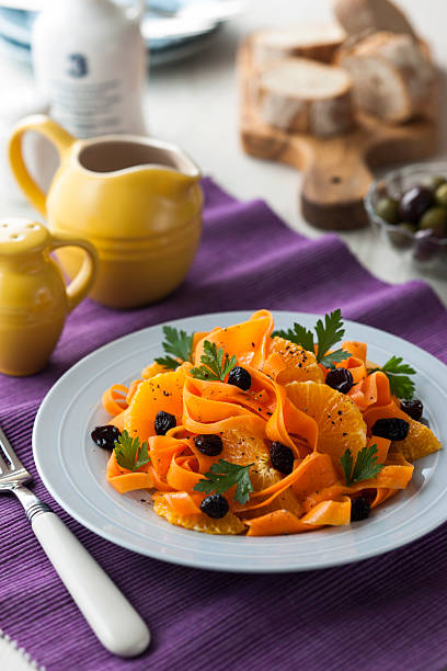 Carrot and orange salad