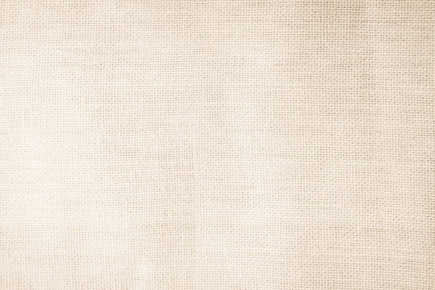 istock Brown sackcloth woven texture background in natural pattern. Jute hessian burlap, linen background in light beige cream color blank. 2218552115