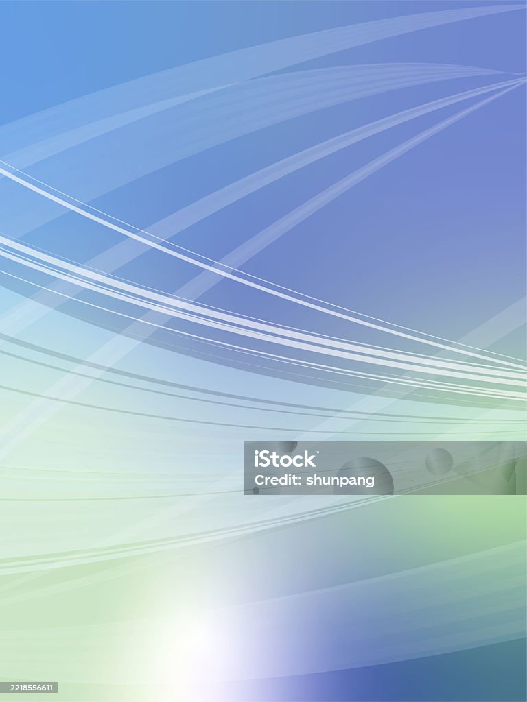 Refreshing Background Vector Abstract Background Material With Refreshing Blue Waves Stock ...