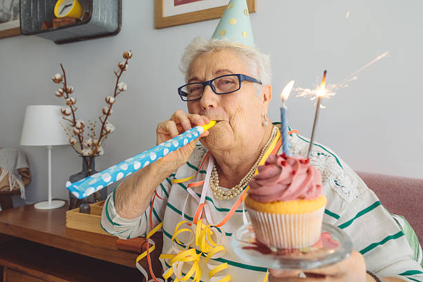istock Senior woman at home 2218574687