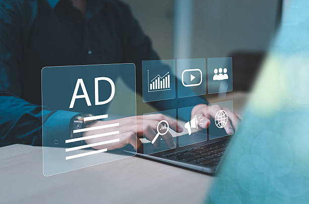 istock Advertising and digital marketing analytics concepts for ad performance dashboards, providing insights into customer engagement, social media strategy, audience targeting, and ROI measurement. 2218581770