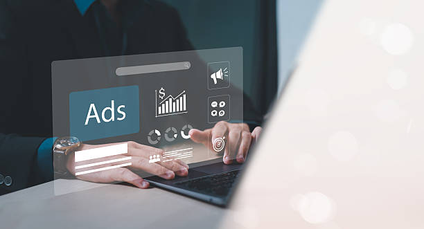 istock Advertising and digital marketing analytics concepts for ad performance dashboards, providing insights into customer engagement, social media strategy, audience targeting, and ROI measurement. 2218581782