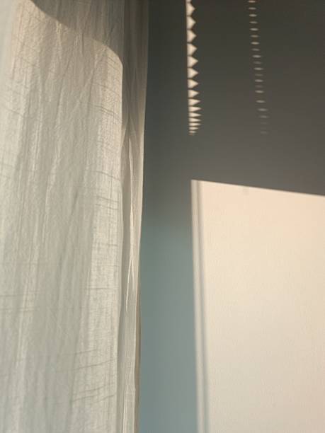 istock sunlight shadow on white wall evening cozy atmosphere home dawn texture curtains indoors interior 2218587997