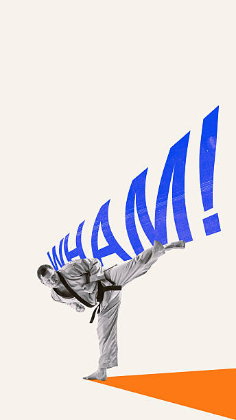 Martial artist training