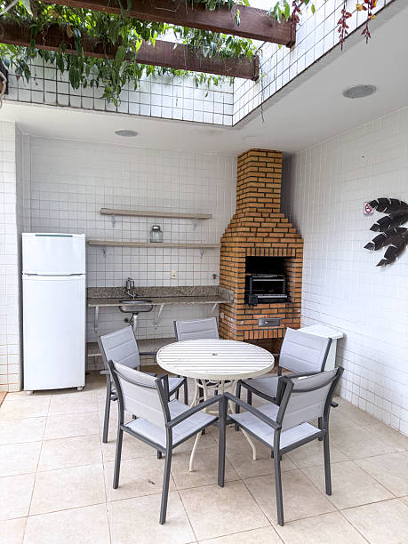 istock Outdoor barbecue corner 2218590278