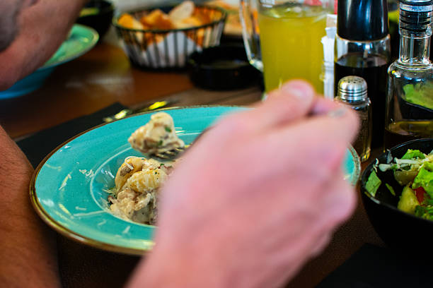 istock Tasting a culinary specialties in a Mediterranean restaurant 2218598236