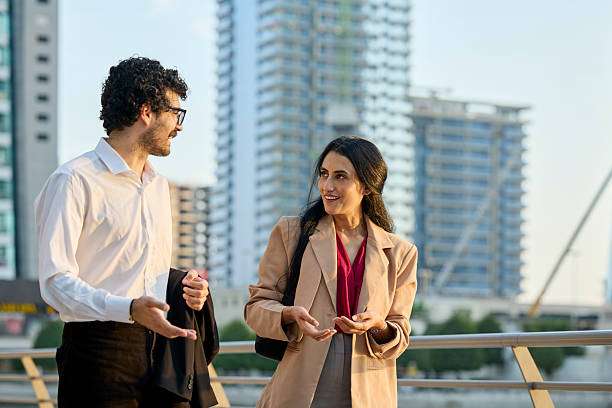 istock Business professionals discussing with each other 2218600379
