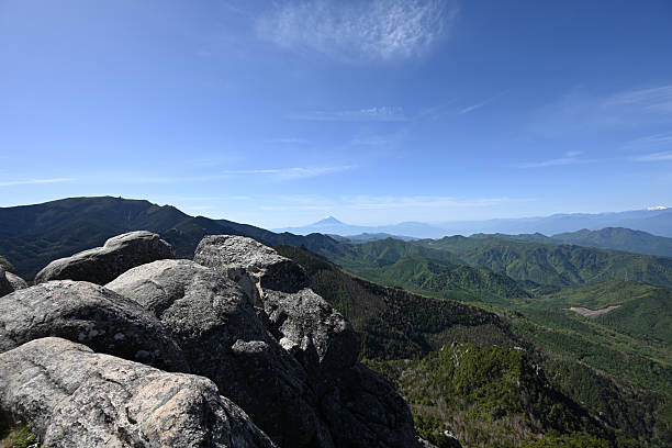 istock Climbing Mt. Mizugaki , Yamanashi, Japan 2218601508