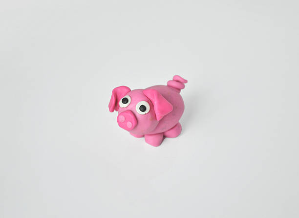 plasticine pig