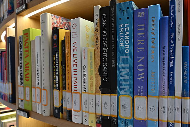 istock Endless rows of colorful books neatly arranged on towering library shelves, creating a mesmerizing pattern of knowledge and stories waiting to be discovered in this quiet literary sanctuary. 2218610356
