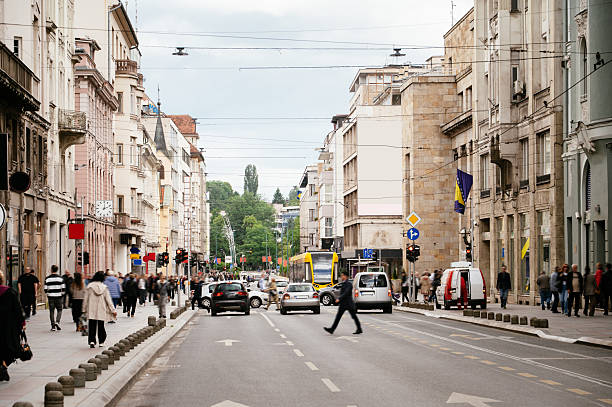 istock Avenue in Sarajevo, Bosnia 2218610873
