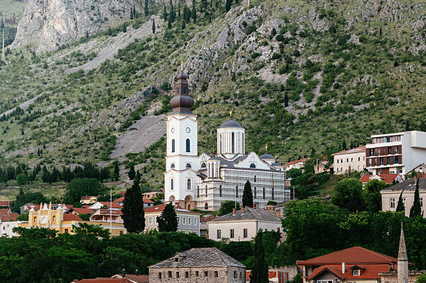 An orthodox church in Mostar, Bosnia and Herzegovina