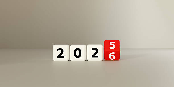 istock Blocks displaying 2026 Symbolizes New Year transition, future planning, and forecasting. Ideal for business goals, calendar concepts, and resolutions upcoming years now. 2218612592