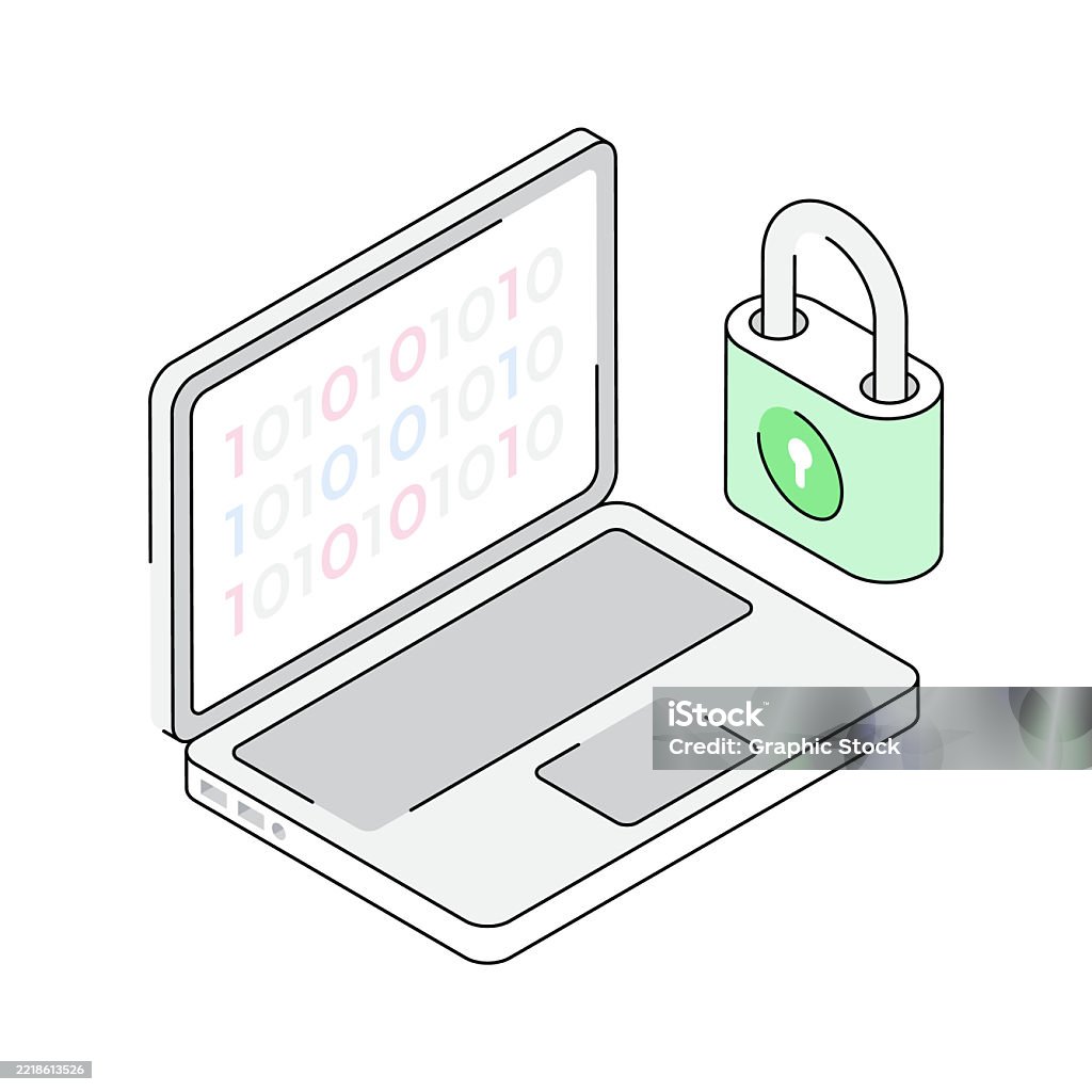 Securecode Graphics Secure Code Stock Illustration - Download Image Now - Full, Icon Symbol ...