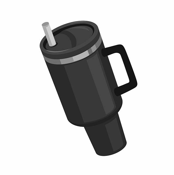 istock Illustration of an Insulated Tumbler Vector 2218620765