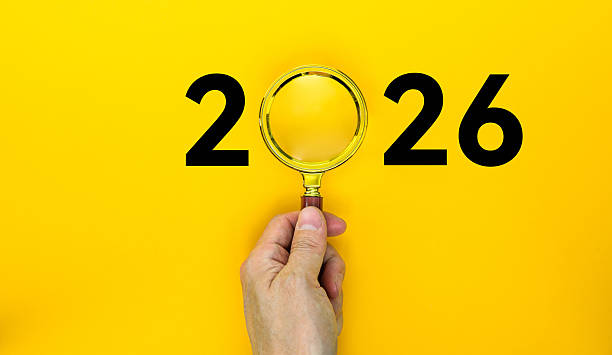 istock Magnifying glass and text 2026 new year idea concept 2218624415