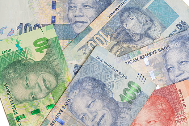 istock South African money rand banknotes. 2218630735