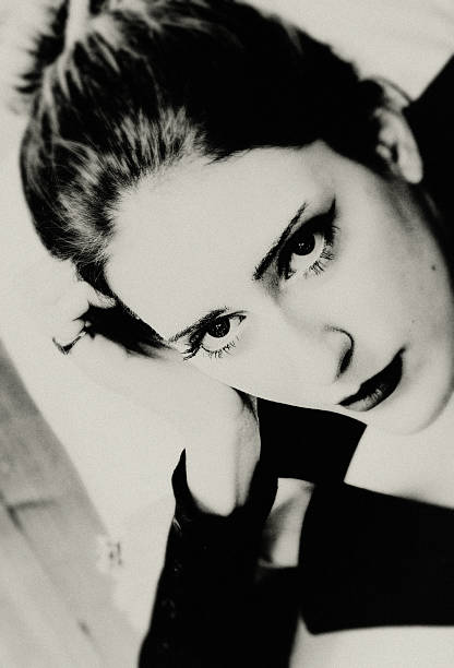 istock The famous film actress. 2218631155