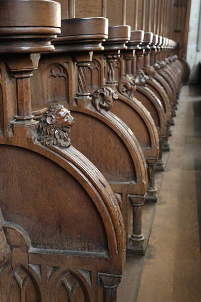 istock Interior decoration of Ulm minster 2218641424