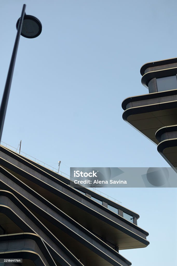 Overlapping Building Structures Exploring Modern Architectural Design Featuring Overlapping Structures ...