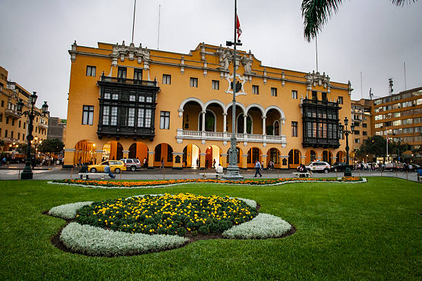 Buildings and houses in City of Lima, Peru