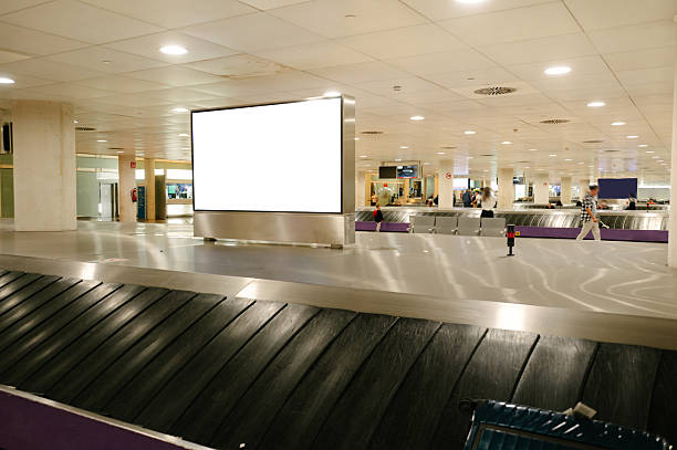 istock Blank billboard in an airport 2218645295