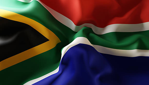 istock South Africa flag. Close-Up 2218646598