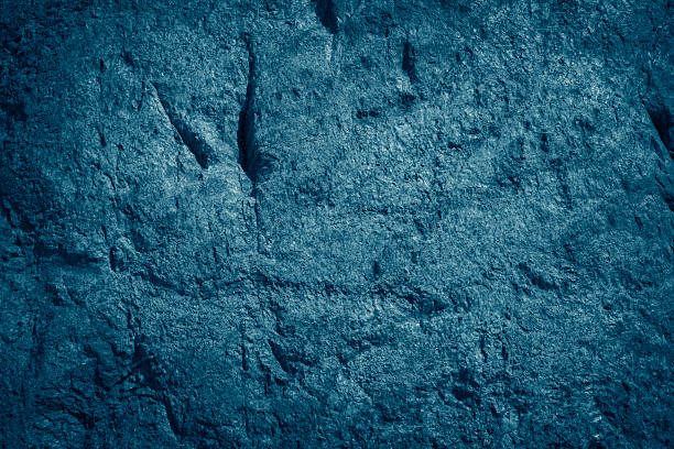 istock Icy blue rock surface with textured details and natural patterns 2218649936