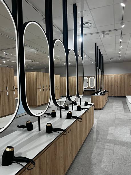 istock Changing room in the gym. 2218651413