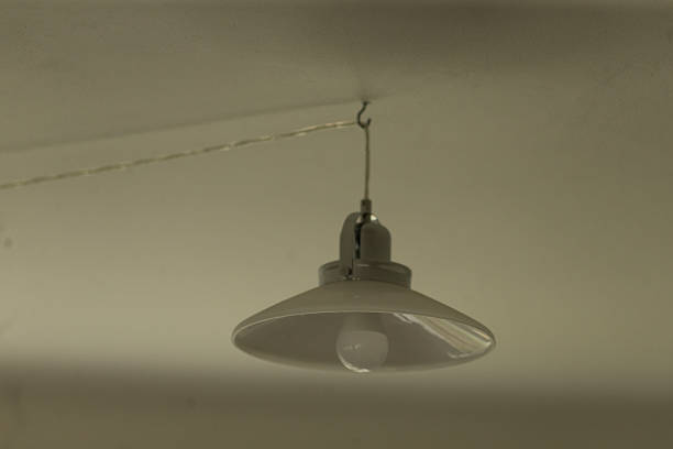 istock Hanging Pendant Light Fixture designed in a charming Vintage Style 2218658058
