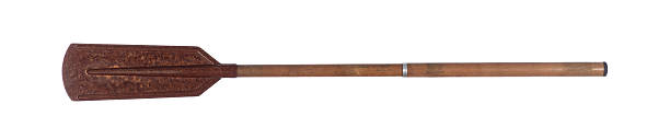 istock brown carbon canoe paddle isolated on white background 2218661978