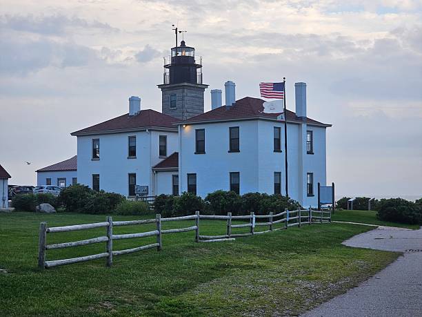 istock Atlantic Ocean Rhode Island Connecticut USA Lighthouse 2218662037