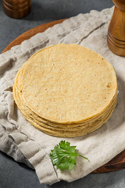 istock Homemade Organic Mexican Corn Tortillas 2218662497