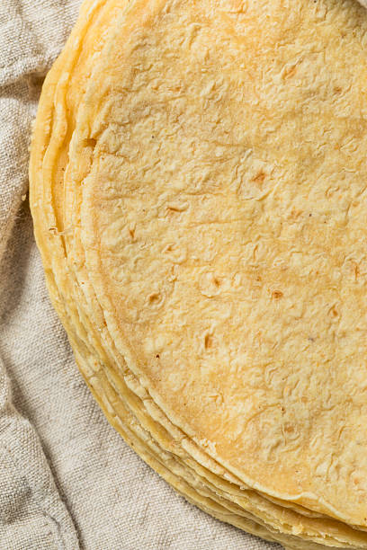 istock Homemade Organic Mexican Corn Tortillas 2218662542