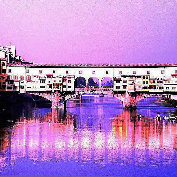 Florence, the famous Ponte Vecchio