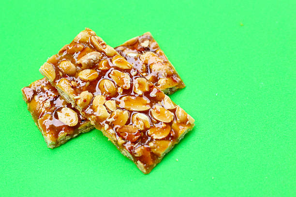 istock Peanut bars with sweet caramel 2218675733