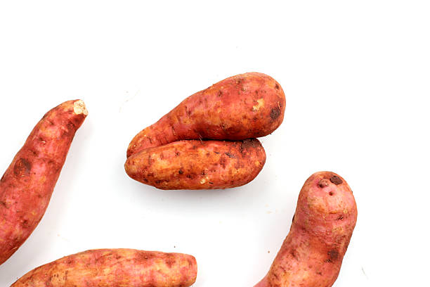 istock Sweet potato on white background. 2218677138