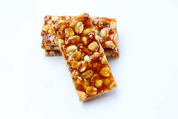 istock Peanut bars with sweet caramel 2218678173