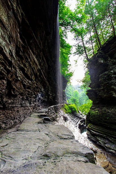istock Pluto Falls, Watkins Glen State Park, New York 2218682928