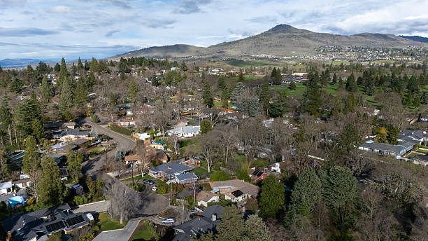 istock Drone shot of Medford Oregon 2 2218685610