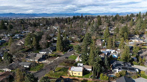 istock Drone shot of Medford Oregon 1 2218685613