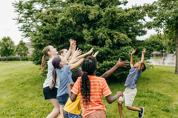 istock Hoops Happiness: Children Having Fun with Basketball 2218686652