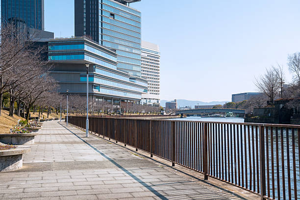 istock Scenery of the Second Neyagawa River in Osaka 2218688911