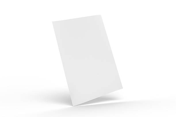 istock 3D realistic blank A4 format paper flyer mockup isolated. Sheet design template for presentation poster, newspaper, flyer, brochure, cover, magazine, card, paper note, postcard, letter or invitation 2218692121