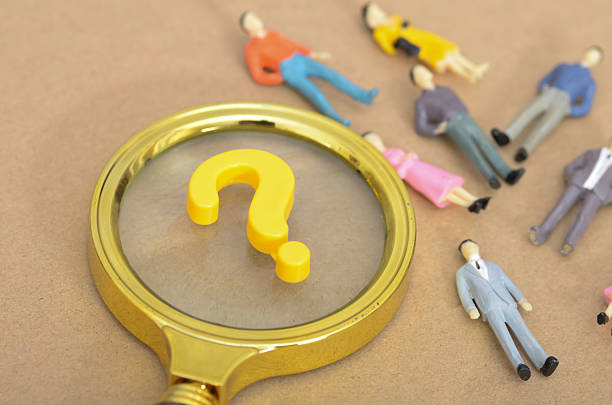 Exploring Human Identity: Symbolic Search with Question Mark and Figurines