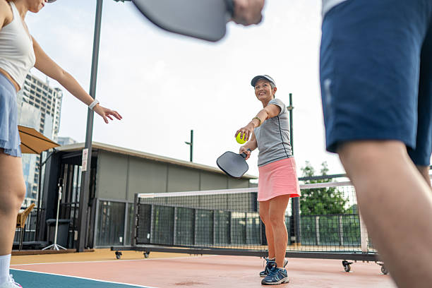 istock New Skills, New Connections: Learning Pickleball Together 2218697368