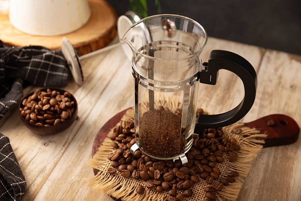 istock French press homemade coffee 2218697448