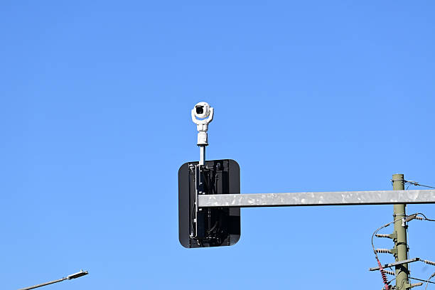 istock Camera on top of a traffic light 2218703732